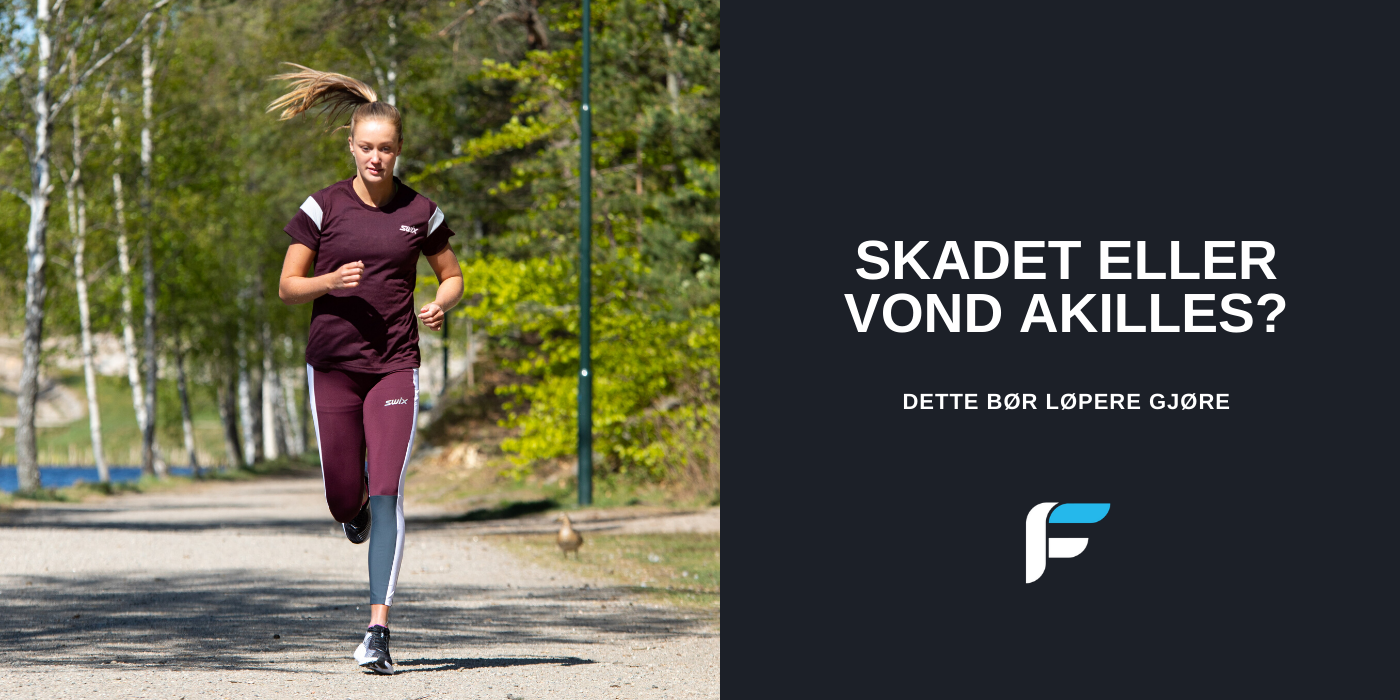 Skadet eller vond akilles? Dette bør løperen gjøre