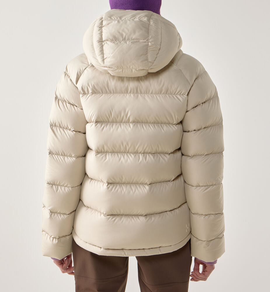 Haglöfs Rosson Down Hood Women Chalk Beige