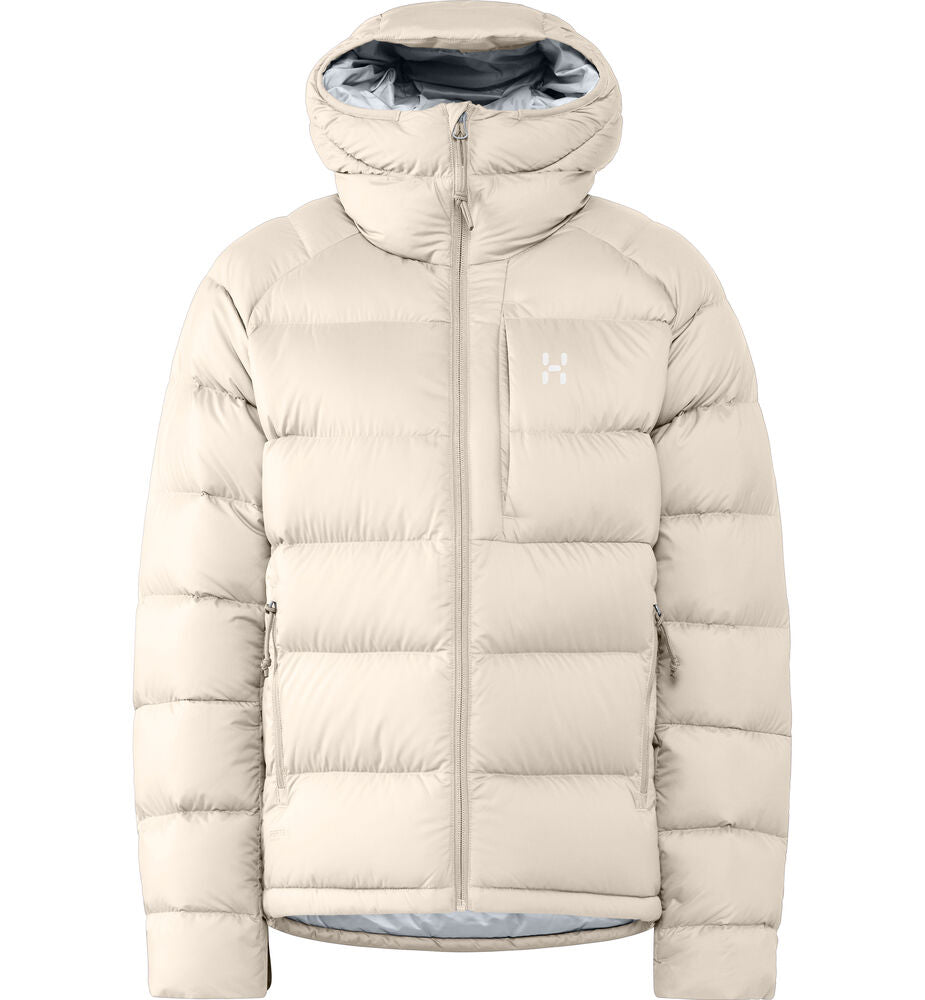 Haglöfs Rosson Down Hood Women Chalk Beige