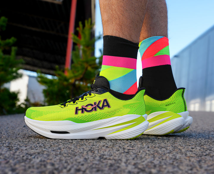Hoka M MACH X 3 WIDE Neon Hoka Citrus / Neon Lime
