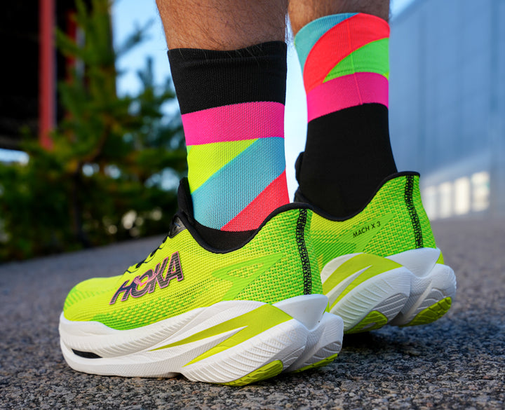 Hoka M MACH X 3 WIDE Neon Hoka Citrus / Neon Lime
