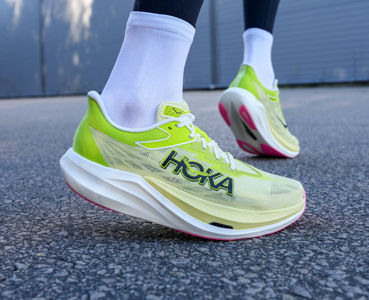 Hoka U ROCKET X 3 Sunlight / Neon Hoka Citrus