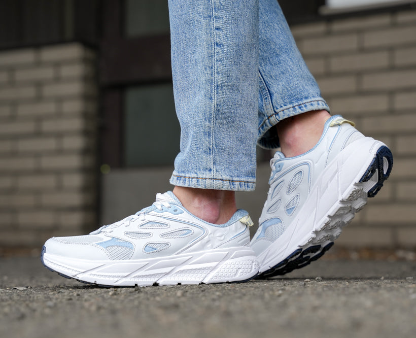 Hoka U CLIFTON L Cosmic Grey Varsity Navy