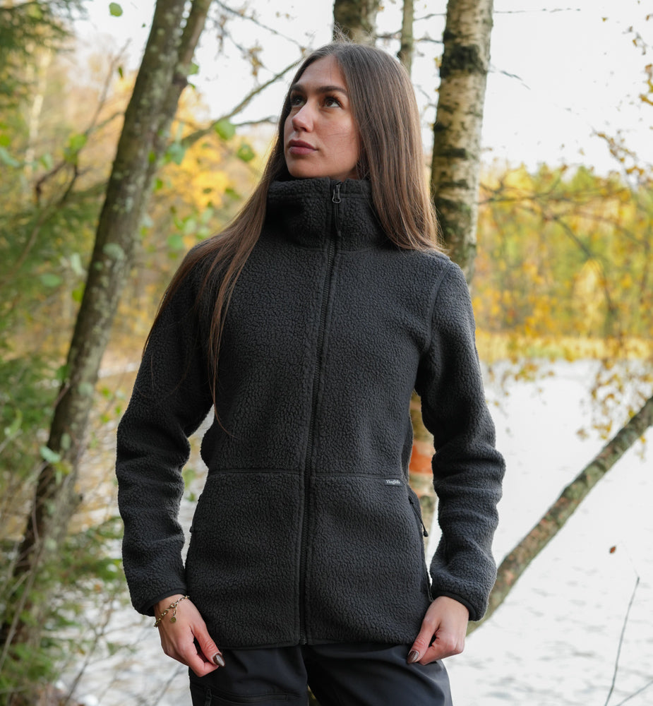Haglöfs Funäs Pile Hood Women True Black