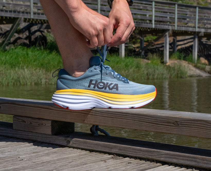 Hoka M BONDI 8 X-WIDE Goblin Blue/Mountain Spring