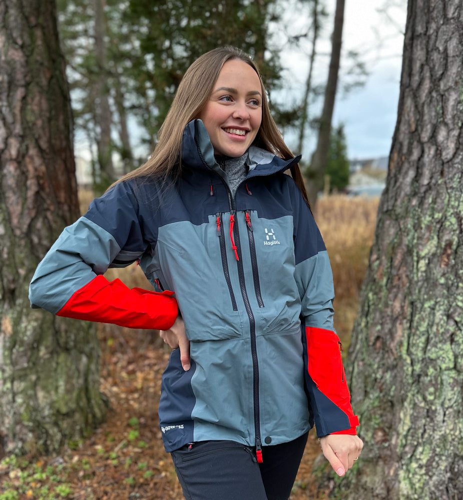 hår Diktere udløb Haglöfs Spitz GTX Pro Jacket Women Steel Blue / Tarn Blue – Framsport