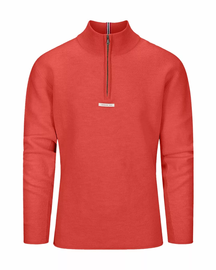 Amundsen Sports Boiled Half Zip Mens Weathered Rose