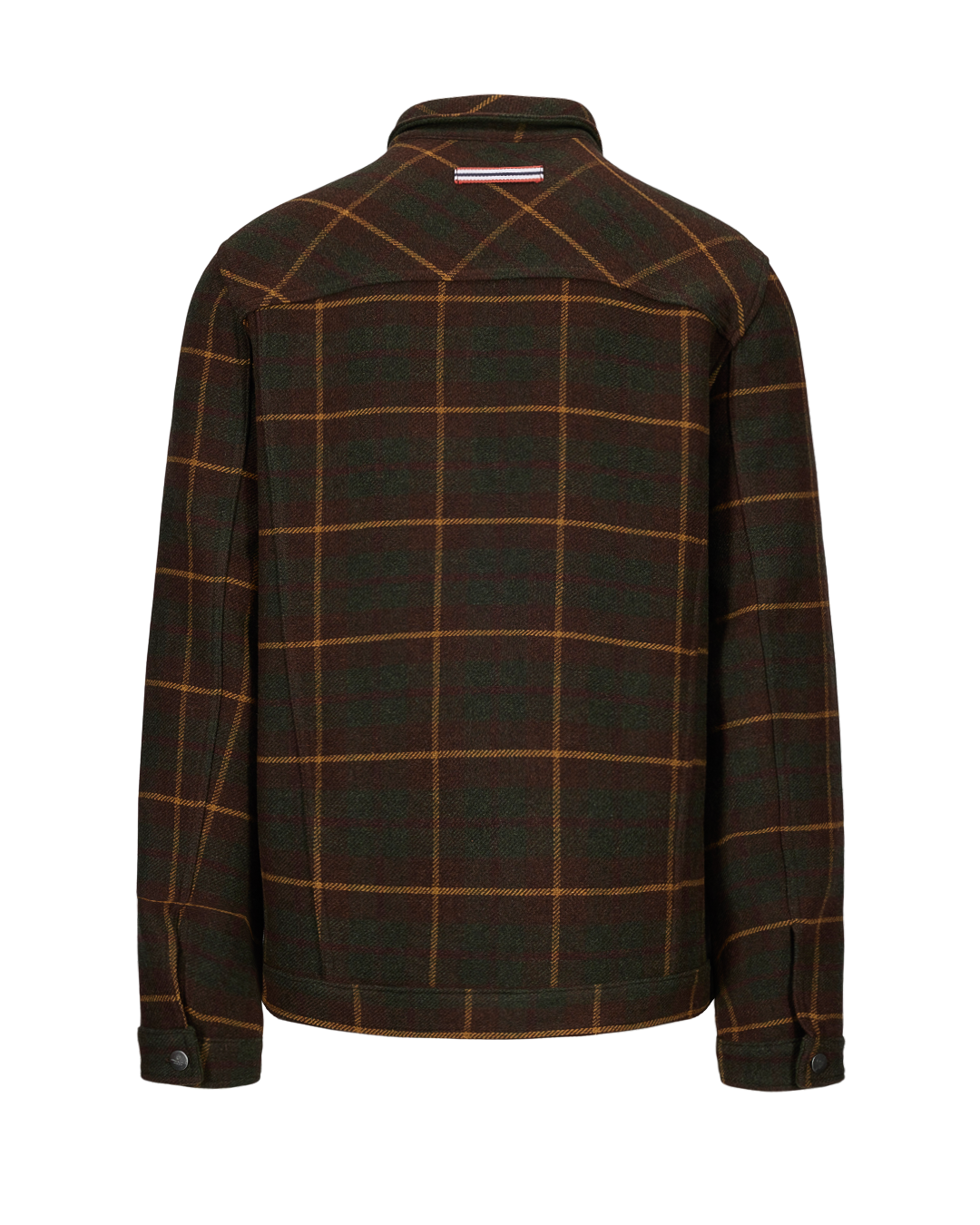 Amundsen Sports Wool Jacket Unisex Hunter Brown Checks