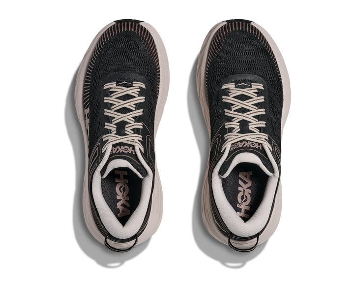 Hoka W BONDI 7 Black / Rose Cream