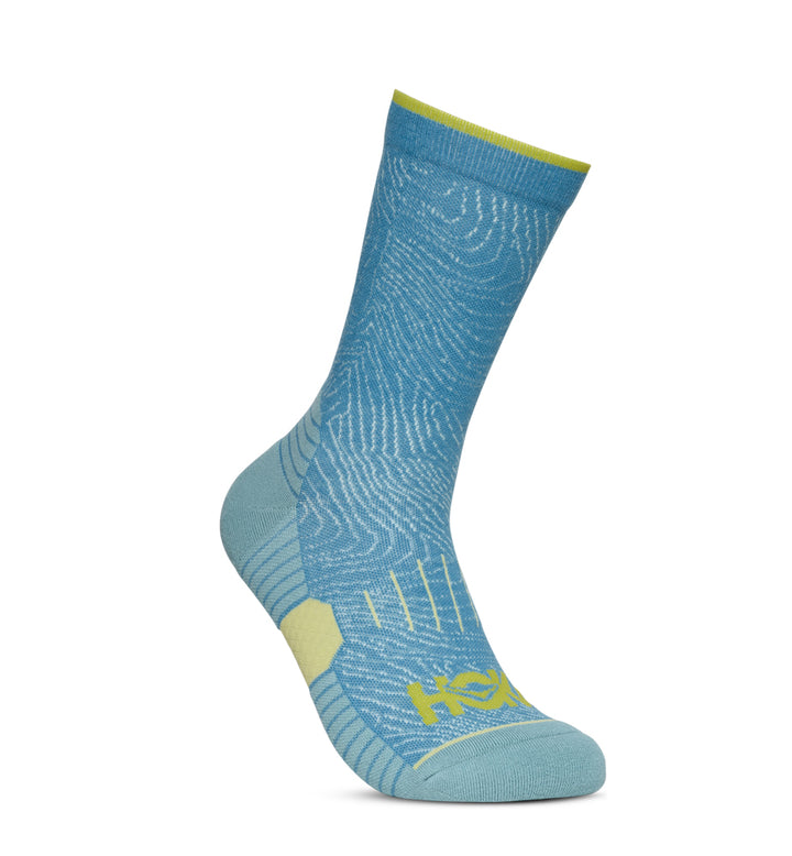 Hoka U CREW RUN SOCK 3-PACK Alpine Blue / Cardamon / Ultra