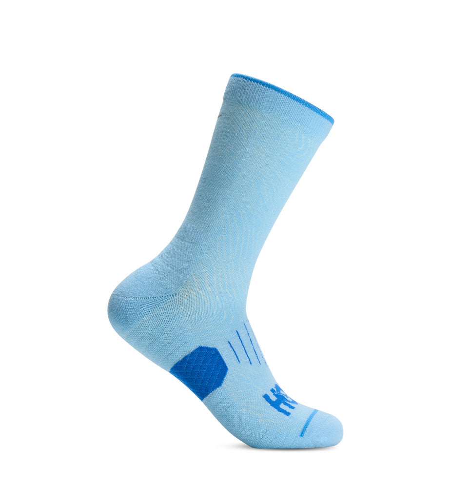 Hoka U CREW RUN SOCK 3-PACK Hazy Blue / Soft Cobalt / Nigh