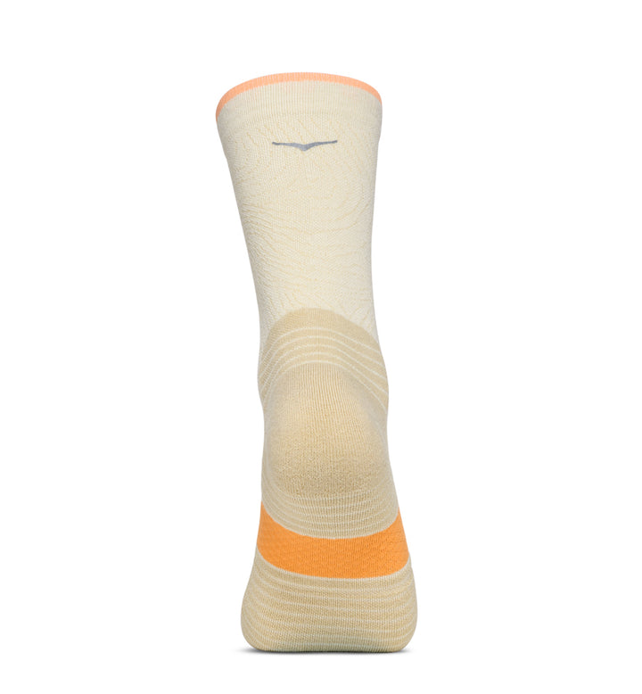 Hoka U CREW RUN SOCK 3-PACK Truffle Salt / Pumpkin / Blk C