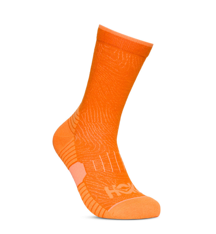 Hoka U CREW RUN SOCK 3-PACK Truffle Salt / Pumpkin / Blk C