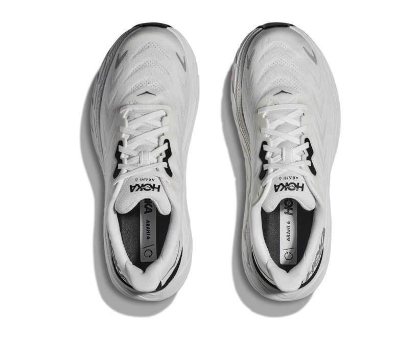 Hoka M ARAHI 6 Blanc De Blanc / Steel Wool