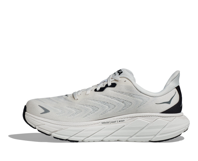 Hoka M ARAHI 6 Blanc De Blanc / Steel Wool