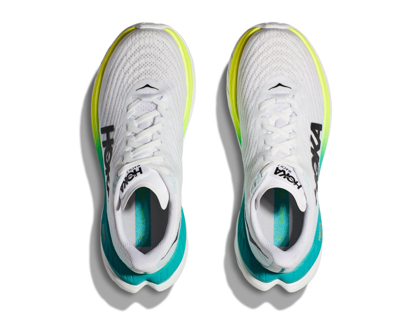 Hoka W MACH 5 White / Blue Glass