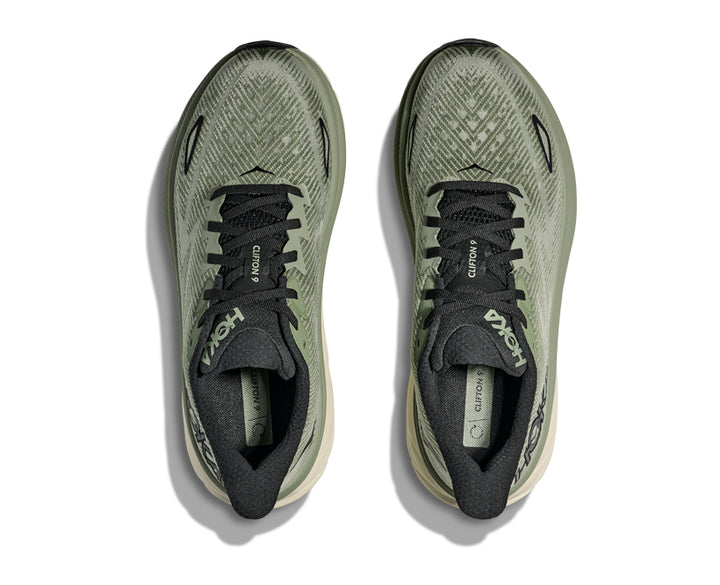 Hoka M CLIFTON 9 Sea Moss / Forest Lichen