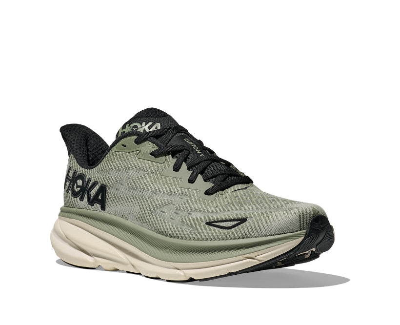 Hoka M CLIFTON 9 Sea Moss / Forest Lichen