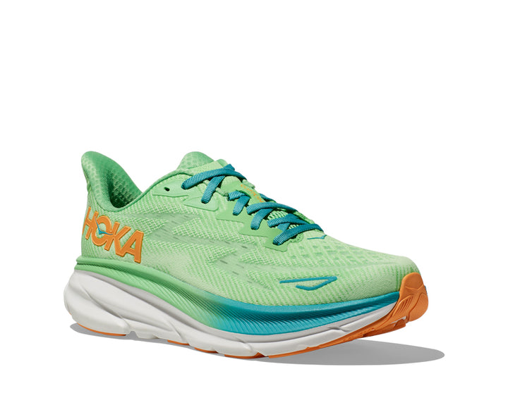 Hoka M CLIFTON 9 WIDE Zest / Lime Glow