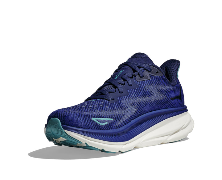 Hoka W CLIFTON 9 Bellwether Blue / Evening Sky