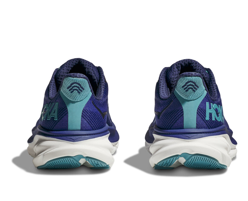 Hoka W CLIFTON 9 Bellwether Blue / Evening Sky