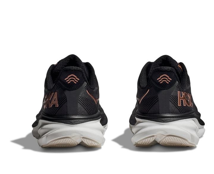 Hoka W CLIFTON 9 WIDE Black / Rose Gold