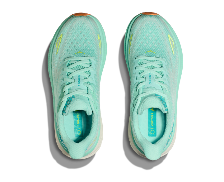 Hoka W CLIFTON 9 Seafoam / Aqua Breeze