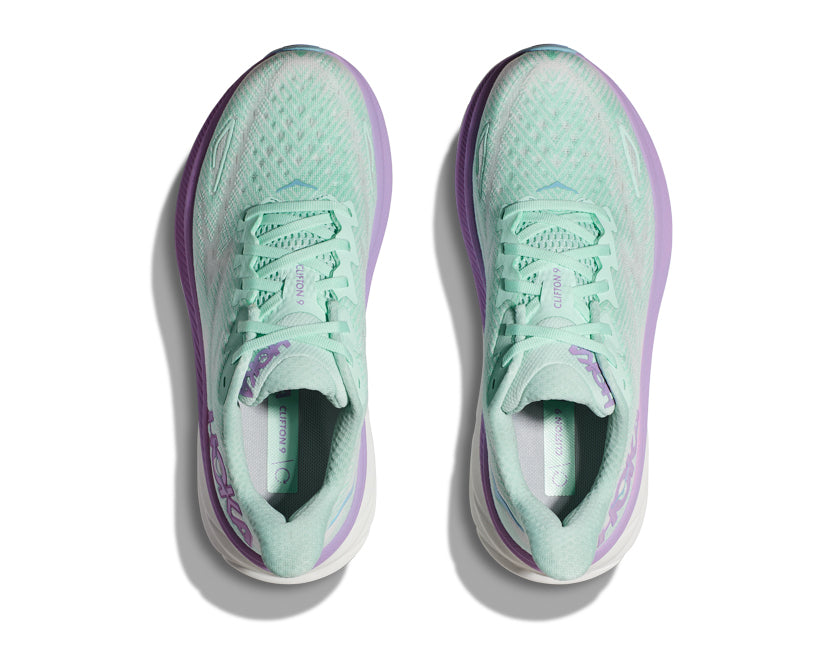 Hoka W CLIFTON 9 WIDE Sunlit Ocean / Lilac Mist