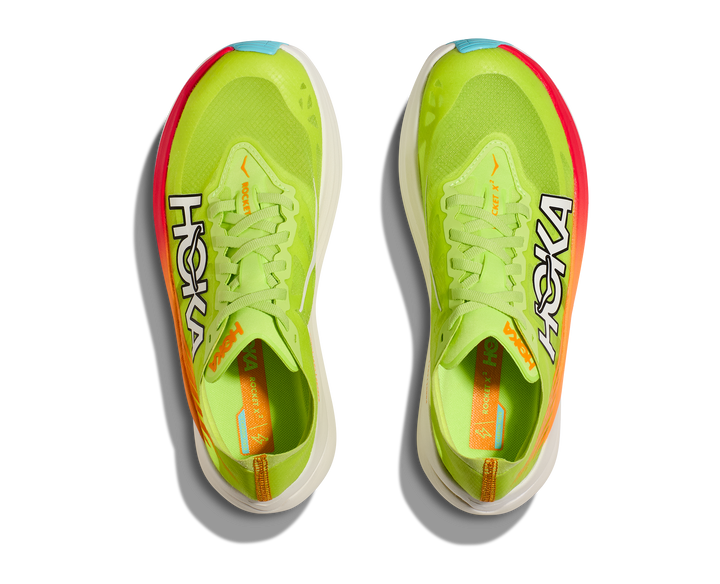 Hoka U ROCKET X 2 Lettuce / Solar Flare