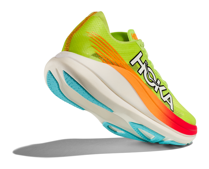 Hoka U ROCKET X 2 Lettuce / Solar Flare