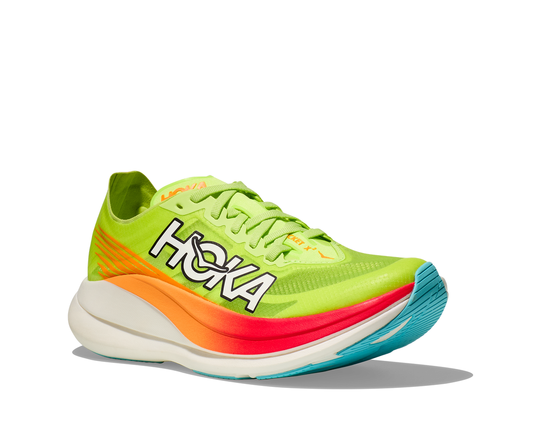 Hoka U ROCKET X 2 Lettuce / Solar Flare