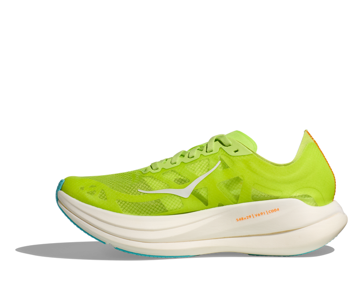 Hoka U ROCKET X 2 Lettuce / Solar Flare