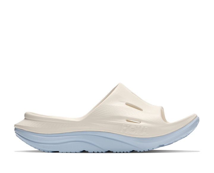 Hoka U ORA RECOVERY SLIDE 3 Alabaster / Ambient Blue