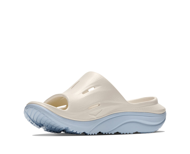 Hoka U ORA RECOVERY SLIDE 3 Alabaster / Ambient Blue