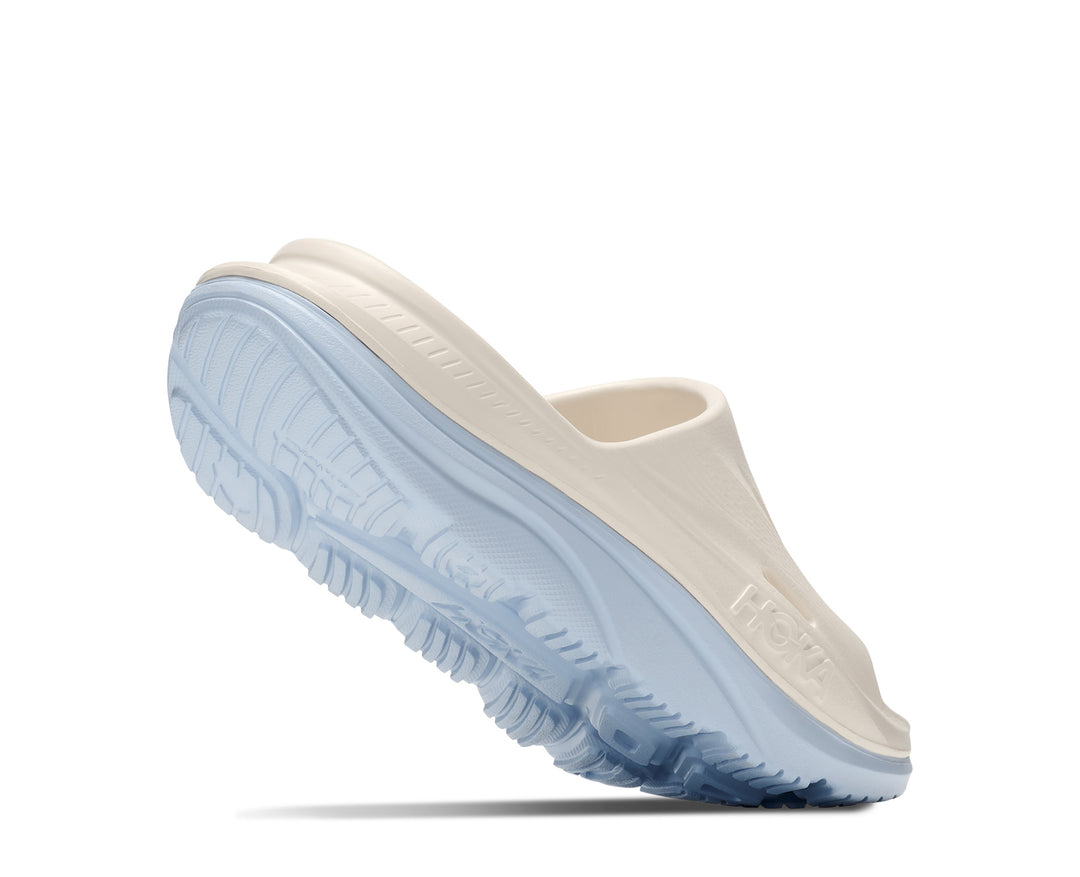 Hoka U ORA RECOVERY SLIDE 3 Alabaster / Ambient Blue