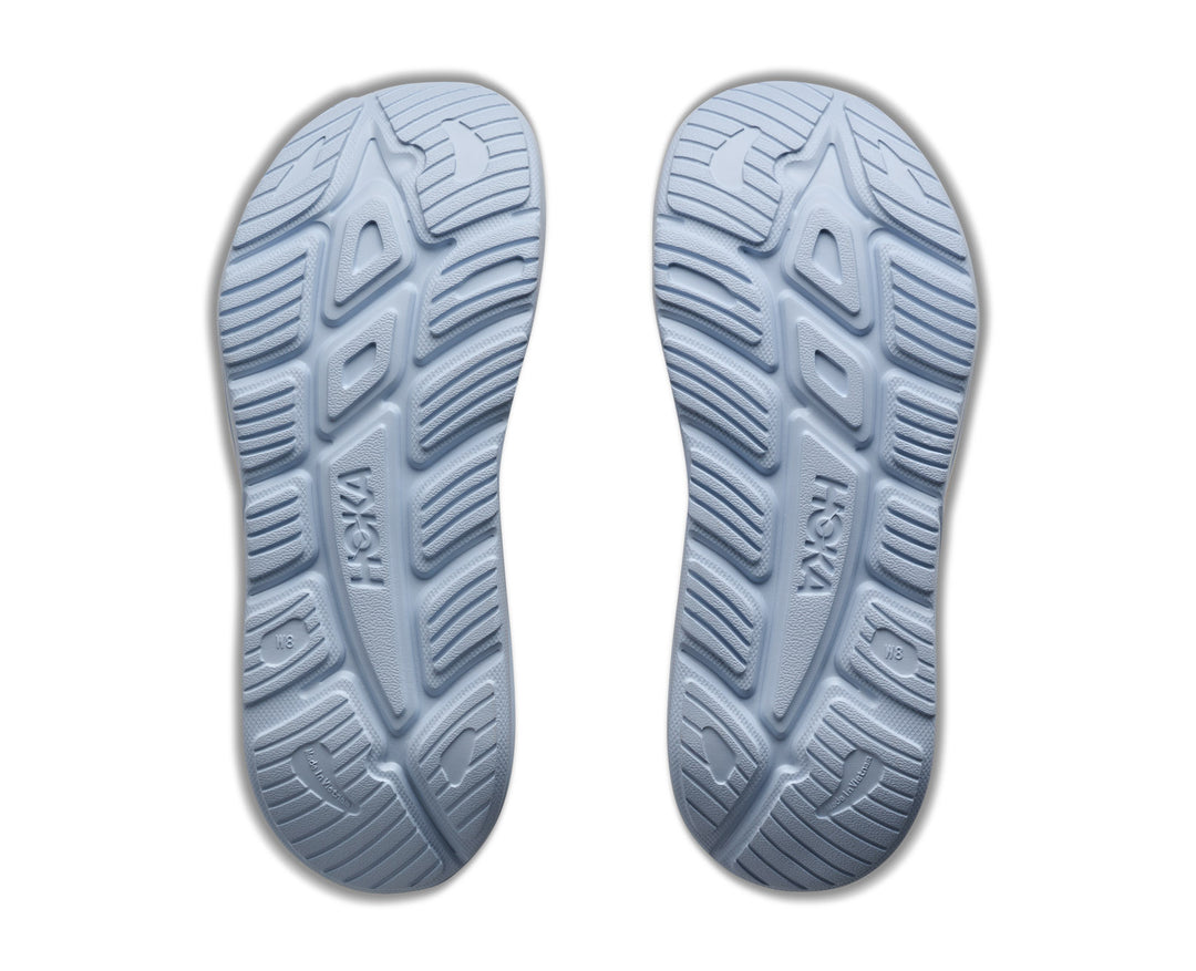 Hoka U ORA RECOVERY SLIDE 3 Alabaster / Ambient Blue