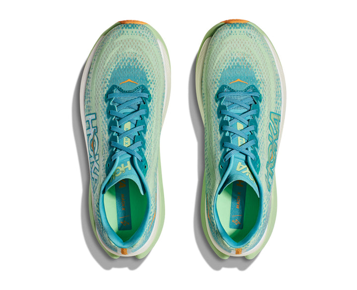 Hoka M MACH X Ocean Mist / Lime Glow