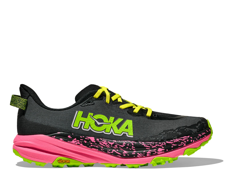 Hoka M SPEEDGOAT 6 Black / Neon Rose