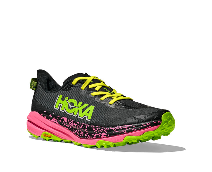 Hoka M SPEEDGOAT 6 Black / Neon Rose