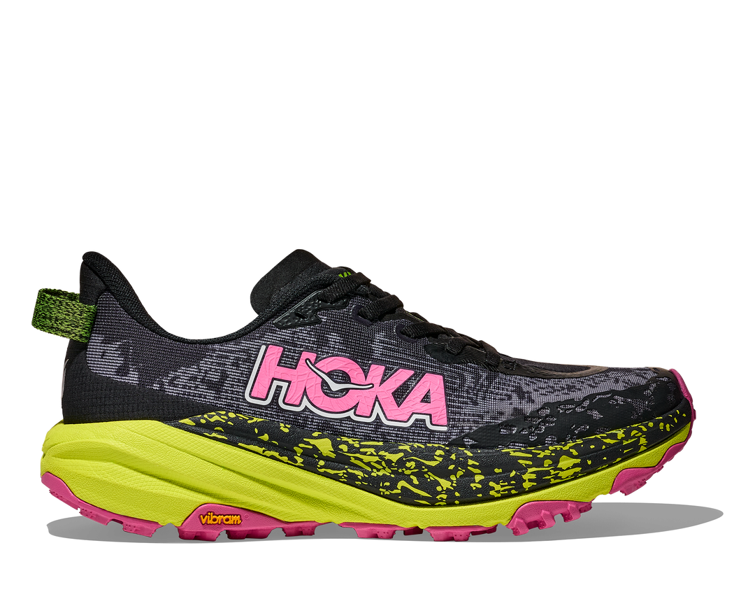Hoka W SPEEDGOAT 6 Black / Neon Hoka Citrus