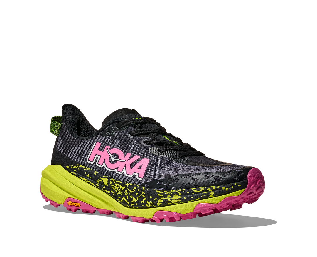 Hoka W SPEEDGOAT 6 Black / Neon Hoka Citrus