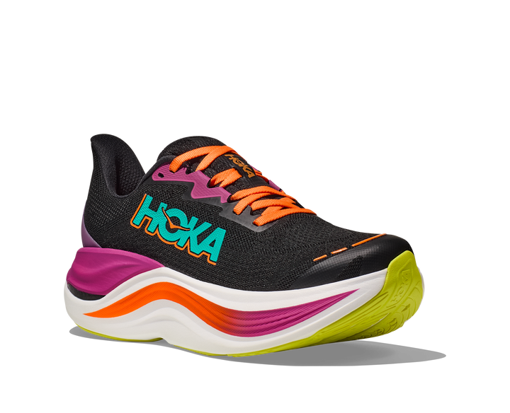 Hoka W SKYWARD X Black / Electric Aqua