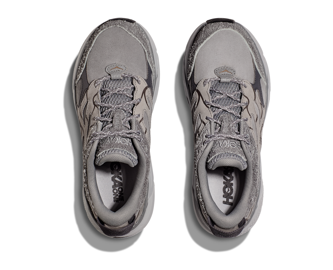 Hoka U CLIFTON L SUEDE TP Galactic Grey / Satellite Grey