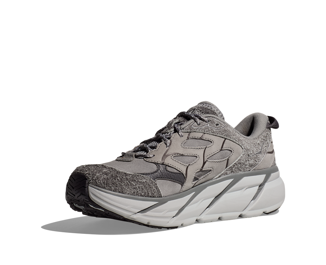 Hoka U CLIFTON L SUEDE TP Galactic Grey / Satellite Grey