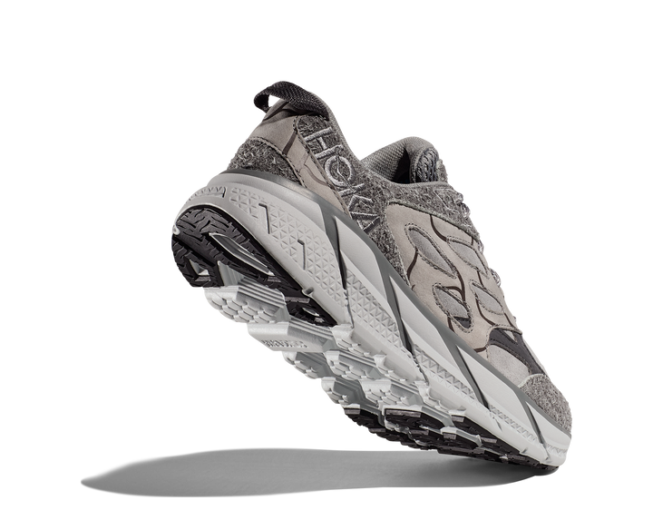 Hoka U CLIFTON L SUEDE TP Galactic Grey / Satellite Grey