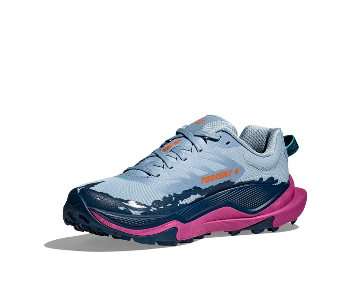 Hoka W TORRENT 4 Drizzle / Fuchsia