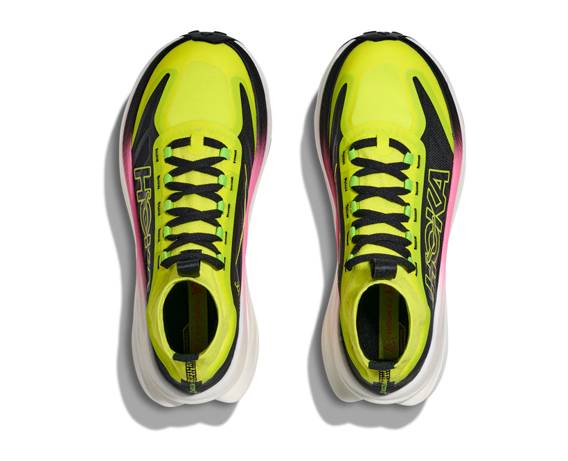 Hoka W TECTON X 3 Neon Hoka Citrus / Black
