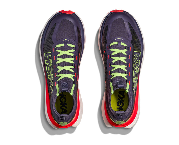 Hoka W TECTON X 3 Squid Ink / Neon Flame
