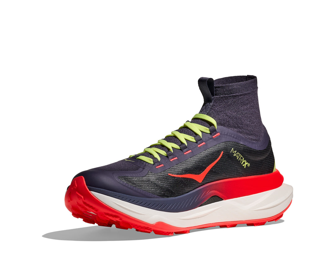 Hoka W TECTON X 3 Squid Ink / Neon Flame