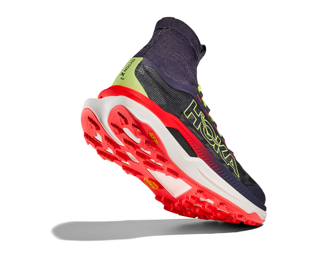 Hoka W TECTON X 3 Squid Ink / Neon Flame